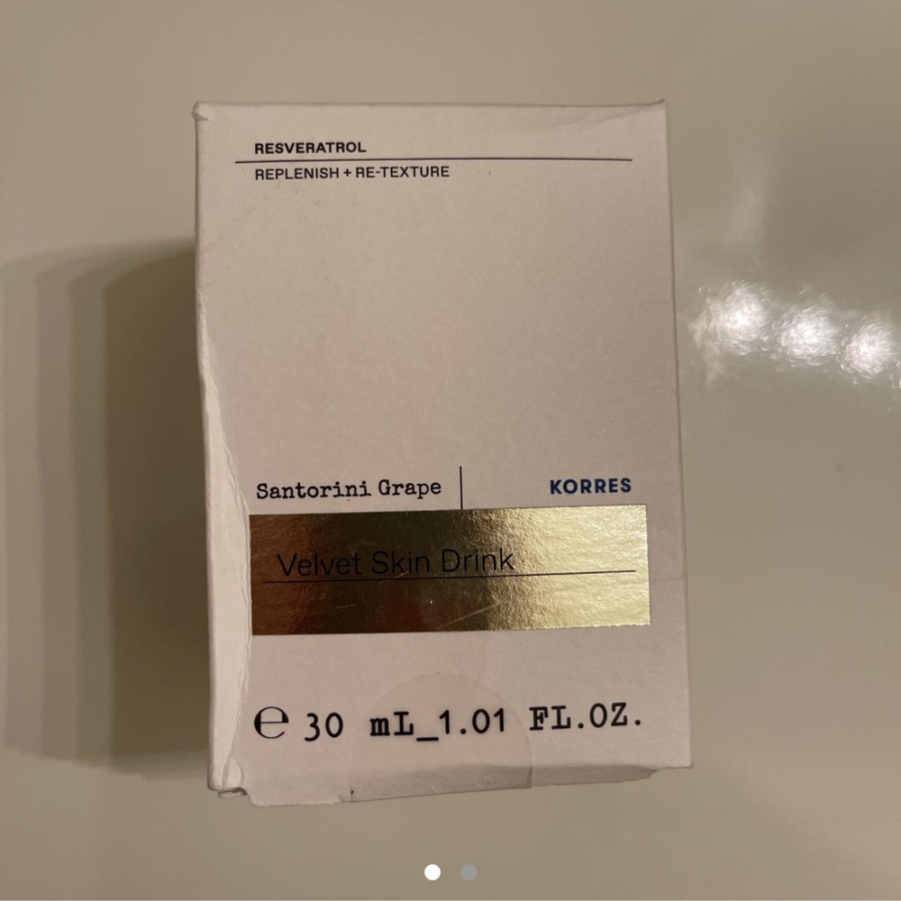 Korres Santorini grape velvet skin drink